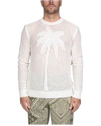 Amaranto - Round-Neck Knitwear - Lyst