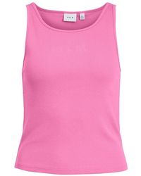 Vila - Tops ,Roze ,W Küka Vlv Tanktop - Lyst