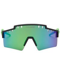 Philipp Plein - Accessoires ,Groen ,Leer Tiger Frame - Lyst