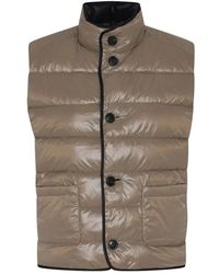 Heartmade - Jassen ,Zwart ,Polyester Hmbeket Omkeerbaar Vest - Lyst