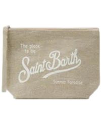 MC2 Saint Barth - Aline Linen Clutch - Lyst