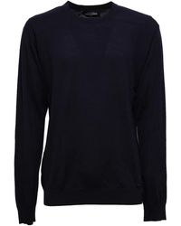 DSquared² - Ronde Hals Wollen Trui - Lyst