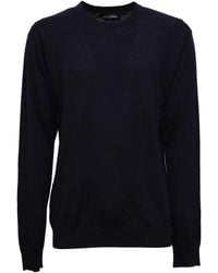 DSquared² - S74Ha0633 Wollpullover Mit Rundhalsausschnitt - Lyst