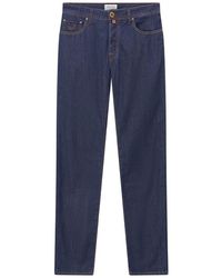 Jacob Cohen - Jeans ,Blauw ,Denim Slim-Fit Jeans - Lyst