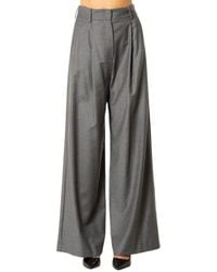 Weekend by Maxmara - Wide Trousers - Lyst