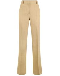 Alberta Ferretti - Wide Trousers - Lyst