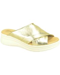 Pitillos - Schoenen ,Geel ,Kruisband Sandalen - Lyst