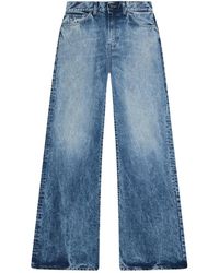 Dondup - Weite Hose Mit Logo - Lyst