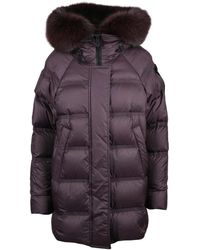 Peuterey - Jassen ,Paars ,Polyester Takan Mq Jas - Lyst