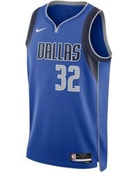 Nike - Luka Dončić Mavericks Icon Edition 2020 Camiseta de la NBA Swingman Azul - Lyst
