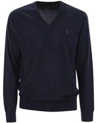 Polo Ralph Lauren - V-Neck Knitwear - Lyst
