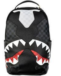 Sprayground - Tassen ,Veelkleurig ,Nylon Fantasie Haai Mond Rugzak - Lyst