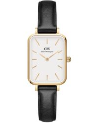 Daniel Wellington - Elegante Goldene Quadro Damenuhr - Lyst