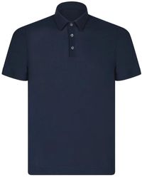 Zanone - T-shirt & polo blu per uomo - Lyst