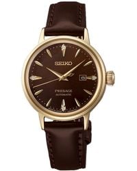 Seiko - Uhr Presage Cocktail Automatisch 3 Zeiger Datum - Lyst