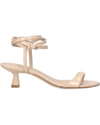Stuart Weitzman - Leder Stiletto Absatz Sandalen - Lyst