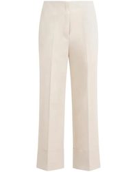 Theory - Classic Cotton Pants - Lyst