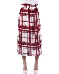 Alpha Studio - Midi Skirts - Lyst