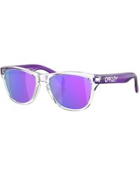 Oakley - Kinder sonnenbrille prizm violet transparent/lila - Lyst