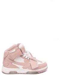 Off-White c/o Virgil Abloh - `out of office mid top leather` sneakers - Lyst