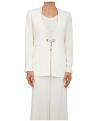 Marella - Jassen ,Wit ,Polyester Art. 365 Jacket - Lyst