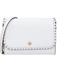 Tory Burch - Witte Leren Clutch Tassen - Lyst