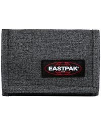 Eastpak - Portafoglio crew simple in denim nero - Lyst