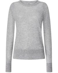 Genny - Lichtgrijze Sweater Collectie - Lyst