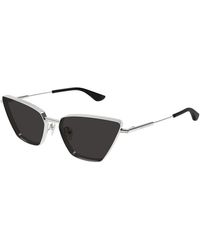McQueen - Stijlvolle Zonnebril Am0501S Zwart - Lyst