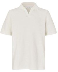 Samsøe & Samsøe - Samac V-Neck Polo - Lyst