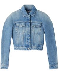 Jacquemus - Lichtblauwe Denim Shirt Met Borstzakken - Lyst