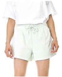 Levi's - Korte Broeken ,Groen ,Katoen Bermuda Shorts - Lyst