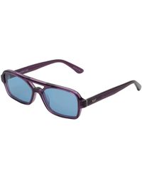 Retrosuperfuture - Lila Sonnenbrille Vico Melanzana - Lyst