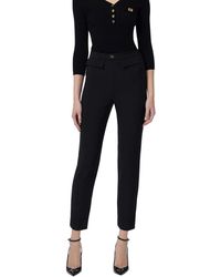 Elisabetta Franchi - Slim-Fit Trousers - Lyst