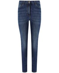 Elisabetta Franchi - Skinny Jeans - Lyst