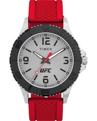 Timex - Accessoires ,Rood ,Ufc Gamer Analoge Horloge Rood - Lyst