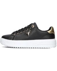 Guess - Schwarze Low Top Sneakers Denesa - Lyst