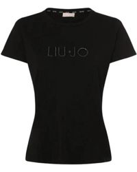 Liu Jo - Klassisches t-shirt,lässiges t-shirt für frauen - Lyst