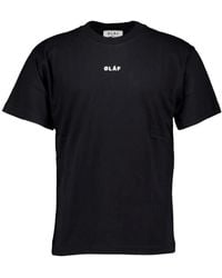 OLAF HUSSEIN - Block tee schwarze t-shirts - Lyst