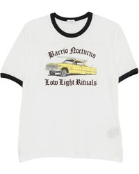 Second/Layer - Tops ,Wit ,Barrio Nocturno Ringer Tee - Lyst