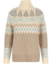 Herno - Pullover Met Hoge Hals - Lyst