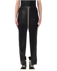 Rick Owens - Rokken ,Zwart ,Nylon Pull On Sliced Pillar Rok - Lyst