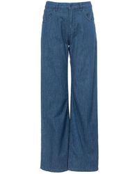 Aspesi - Rechte Denim Broek - Lyst