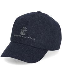 Brunello Cucinelli - Virgin Wool Baseball Cap - Lyst