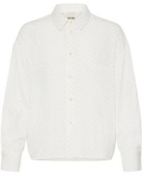 Ichi - Overhemden ,Wit ,114201 Shirt - Lyst