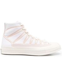 Converse - Weißer wüstensand chuck 70 sneakers - Lyst