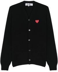 COMME DES GARÇONS PLAY - Cardigans - Lyst