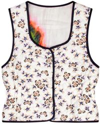Munthe - Jassen ,Omkeerbaar Gewatteerd Vest Met Prints - Lyst