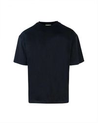 A PAPER KID - Schwarze T-Shirts Und Polos Mit Perlenbeschriftung - Lyst