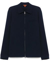 Barena - Truien & Vesten ,Blauw ,Katoen Zaleto Folco Jas - Lyst